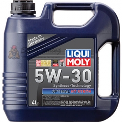 НС-синтетическое моторное масло Liqui Moly 5W-30 Optimal Synth - 4 л 