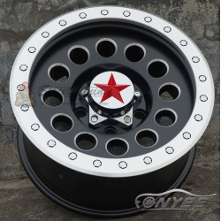 Новые диски XD wheels R16 J8 ET-10 6x139,7 черный мат + серебро