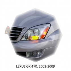 Реснички на фары для  LEXUS GX 470 2002-2009г