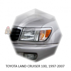Реснички на фары для  TOYOTA LAND CRUISER 100 1997-2007г