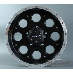 Новые диски MVF-962 R16 5X150 ET-15 J8 черный мат + серебро