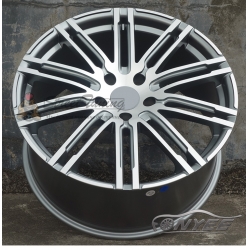 Новые диски Porsche Macan wheels R21 5x130 ET50 J10 Серый мат + серебро
