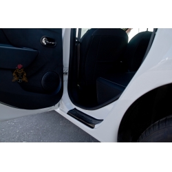 Renault Sandero II 2014—н.в Накладки на внутренние пороги дверей (4шт)
