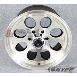 Новые диски GT wheels style 2 R16 6x139,7 ET-44 J10 серебро + черный