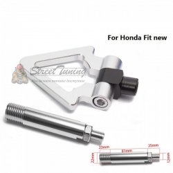 Буксировочный крюк "Стрелка" для Honda Fit свежих годов, серебряный