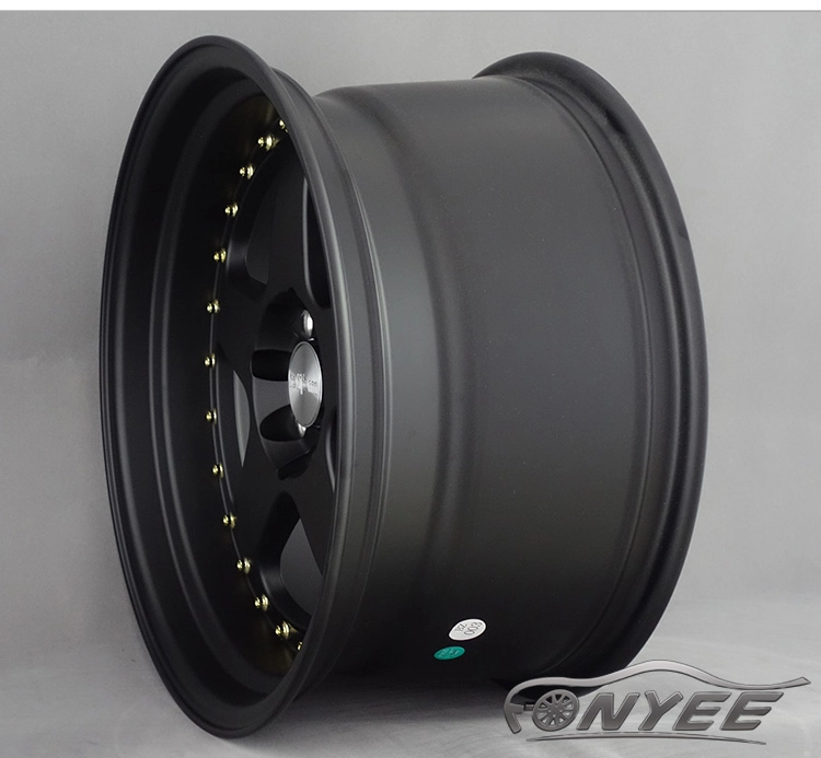 картинка Новые диски Rotiform R17 4x114,3-4x100 ET15 J9 черные матовые от магазина  StreetTuning