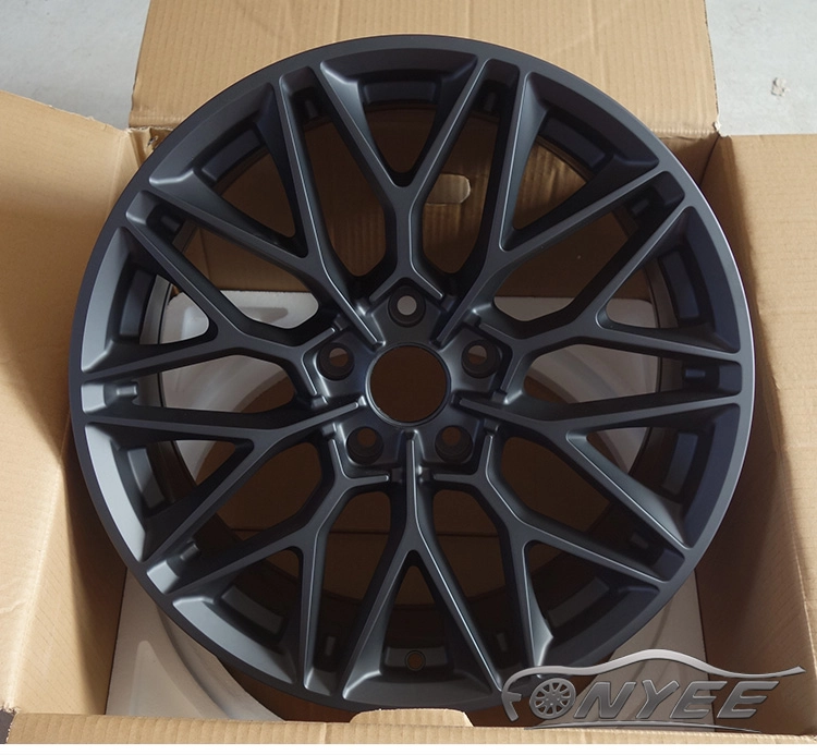 картинка Новые диски HRE P200 Replika R19 5X114,3 ET35 J8,5, черные матовые от магазина  StreetTuning