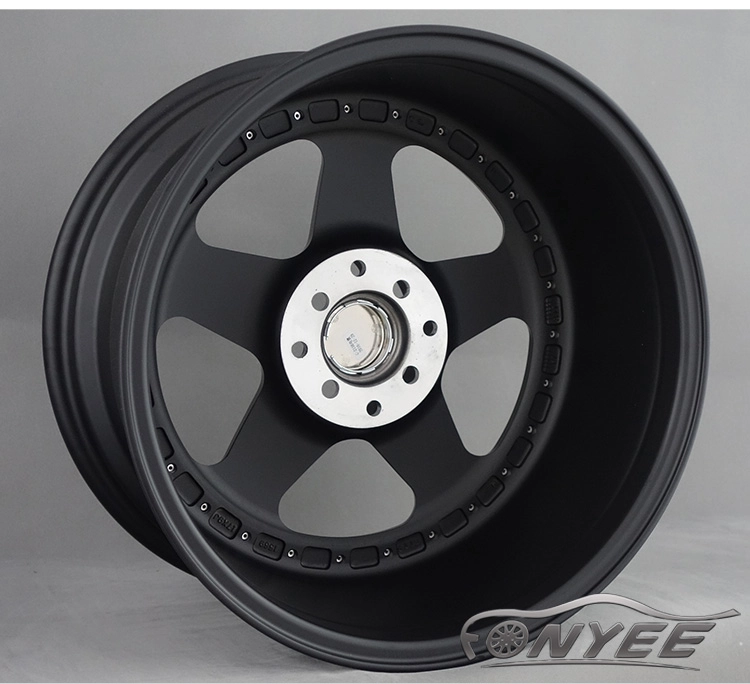 картинка Новые диски Rotiform R17 4x114,3-4x100 ET15 J9 черные матовые от магазина  StreetTuning