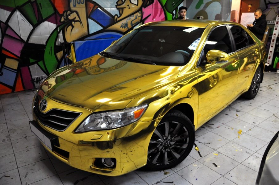 картинка Золото хром Carbins USA (1.52м х 18м) от магазина  StreetTuning