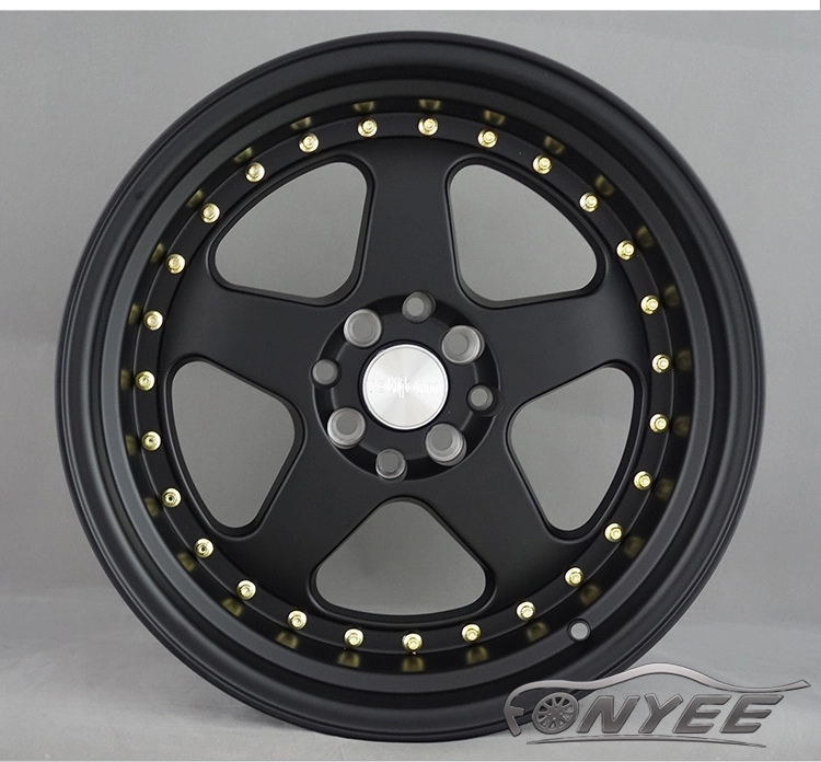 картинка Новые диски Rotiform R17 4x114,3-4x100 ET15 J9 черные матовые от магазина  StreetTuning