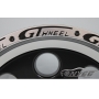 Новые диски GT Wheel R15 5X114,3 ET0 J8 черные с серебристой полкой
