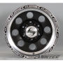 Новые диски GT Wheel R15 5X114,3 ET0 J8 черные с серебристой полкой
