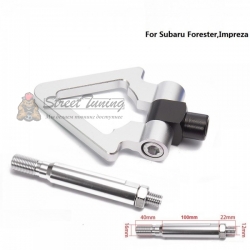 Буксировочный крюк "Стрелка" для Subaru Forester/Impreza, серебряный