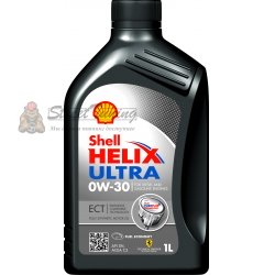 Синтетическое моторное масло Shell Helix Ultra ECT C2/C3 0W-30 - 1 л