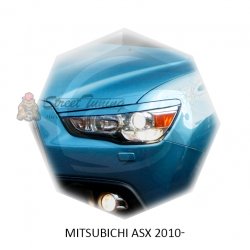 Реснички на фары для  MITSUBISHI ASX 2010-2016г