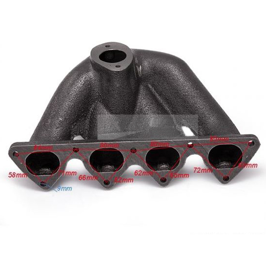 картинка Выпускной коллектор T3 для Honda Civik 1992-2000 г, с двигателем B16 / B18 DOHC магазин  StreetTuning 