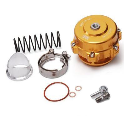 картинка Перепускной клапан (Blow-Off) Tial V-band 50 мм , золотой магазин  StreetTuning 