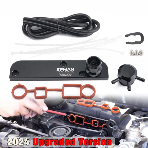 картинка Адаптер PCV (вентиляции картера) VW GTI 2.0T FSI MK5 MK6, AUDI A3 A4 T магазин  StreetTuning 