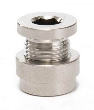 картинка Адаптер -втулка для установки кислородного датчика с заглушкой 18х1.5 магазин  StreetTuning 