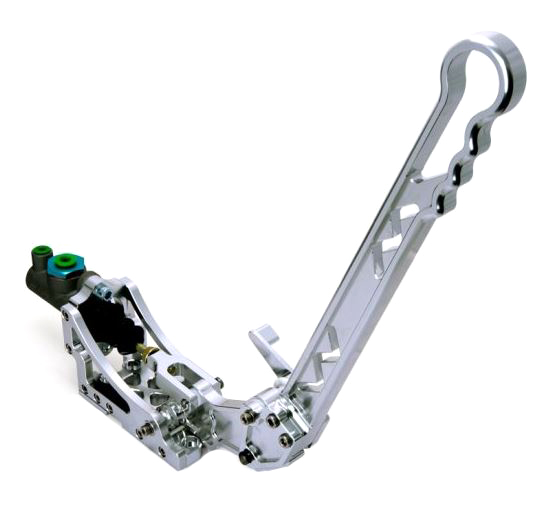 картинка Вертикальный гидравлический ручник Group N Cars, серебряный магазин  StreetTuning 