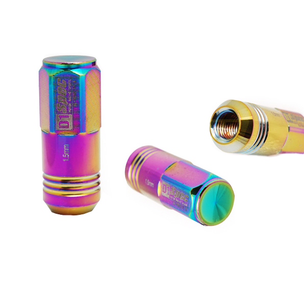 картинка Комплект гаек D1 Spec 52 мм, неохром М12 х 1.5 магазин  StreetTuning 