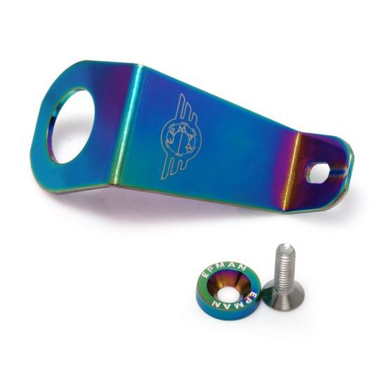 картинка Крепеж радиатора Epman для Honda 92-95 CIVIC EG6 EG9 EG Si цвет неохром магазин  StreetTuning 