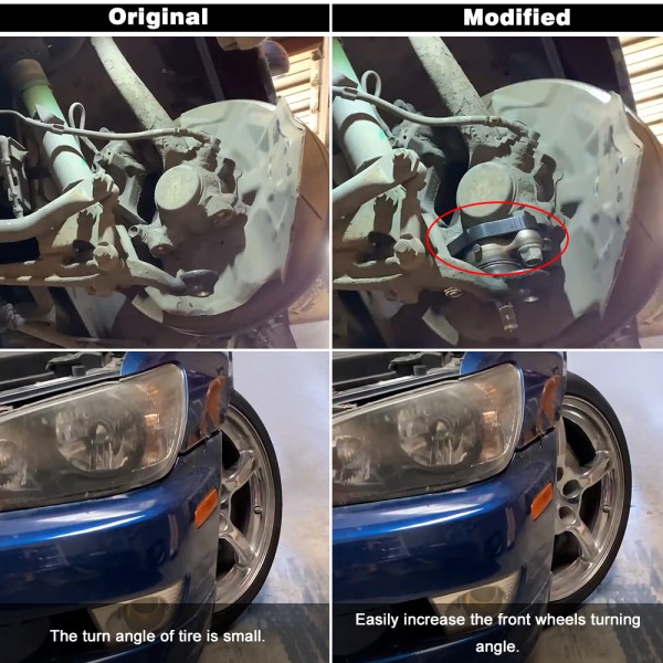 картинка Рулевые сошки проставки для выворота +25% - Toyota JZX100, Lexus IS200 магазин  StreetTuning 