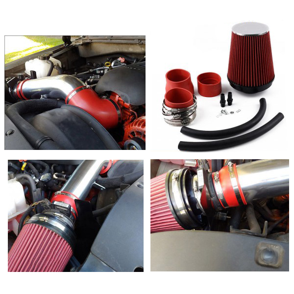 картинка Холодный впуск с нулевиком для Chevrolet/GMC/Cadillac 5.3L 6.2L V8 магазин  StreetTuning 