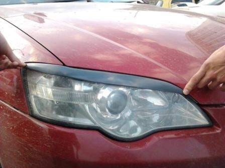 картинка Реснички на фары для Subaru Legacy b4 bl магазин  StreetTuning 
