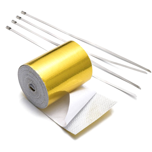 картинка Термолента для впуска Epman до 450гр, золотая (50мм*5м рулон) магазин  StreetTuning 