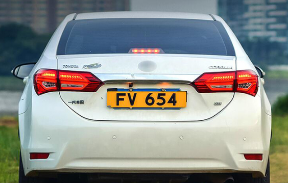 картинка Задние фонари для Toyota Corolla 180 с 2013- по 2018 г магазин  StreetTuning 