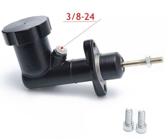 картинка Рабочий цилиндр для гидравлического ручника с бачком 0,7 бар магазин  StreetTuning 