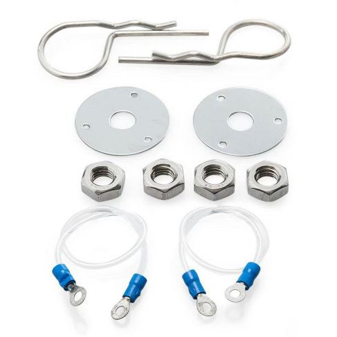 картинка Спортивные замки капота Epman Hood Pin, серебряные магазин  StreetTuning 