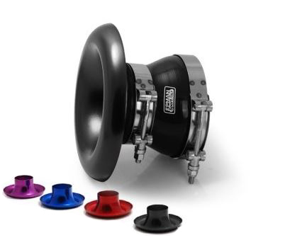 картинка Насадка на холодную часть турбины с патрубком 76-102 мм , черный магазин  StreetTuning 