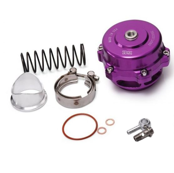 картинка Перепускной клапан (Blow-Off) Tial V-band 50 мм , фиолетовый магазин  StreetTuning 