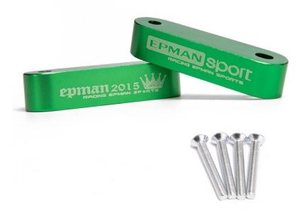 картинка Проставки под капот JDM Epman, зеленые магазин  StreetTuning 