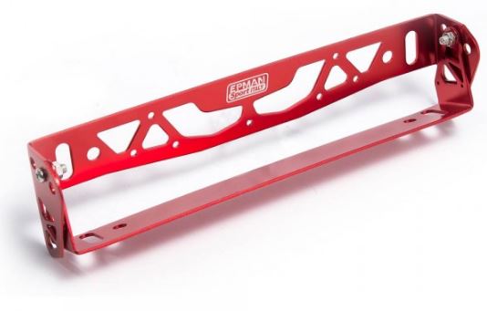 картинка Крепеж номерной рамки под углом Epman, цвет красный магазин  StreetTuning 