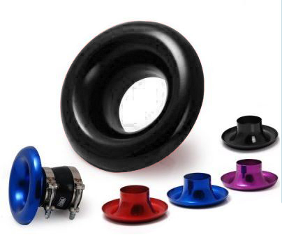 картинка Насадка на холодную часть турбины с патрубком 76-89 мм , черный магазин  StreetTuning 