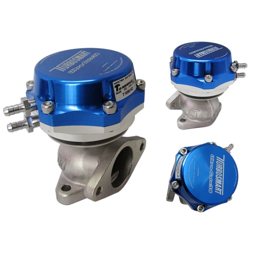 картинка Перепускной клапан турбины (Wastegate) 38 мм Turbosmart (13-15 PSI), синий магазин  StreetTuning 