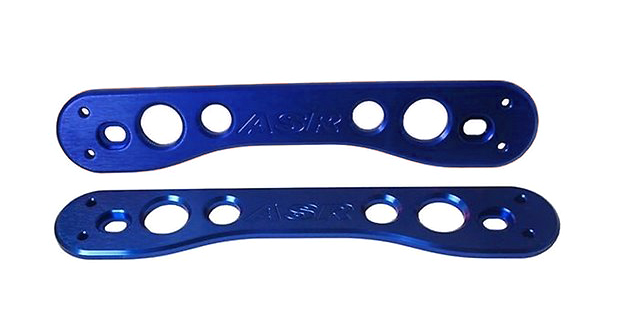 картинка Задний усилитель подрамника ASR style для Honda Civic FD/ FG/ FA с 2006-2011 г, синий магазин  StreetTuning 