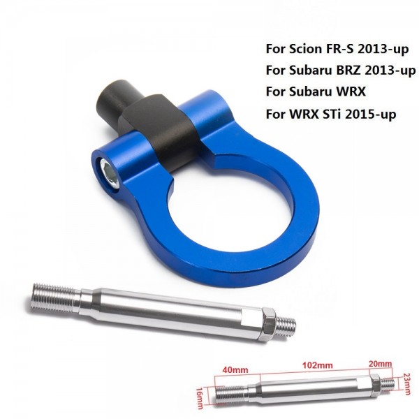 картинка Буксировочное кольцо для Subaru WRX, синее магазин  StreetTuning 