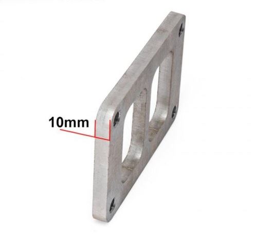 картинка Фланец под турбину T6  Twin Scroll 1/2" магазин  StreetTuning 