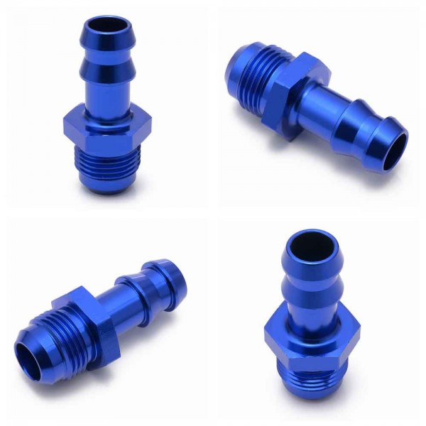 картинка Фитинг адаптер переходник папа AN8 - папа 1/2 ( 13 мм) магазин  StreetTuning 