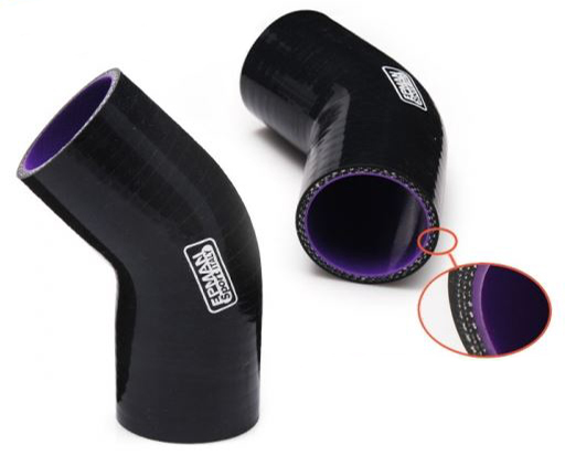 картинка Силиконовый патрубок Epman 48 мм, 45 гр. магазин  StreetTuning 