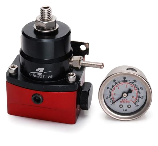 картинка Топливный регулятор  Aeromotive Style с манометром , черный магазин  StreetTuning 