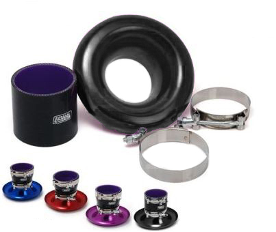 картинка Насадка на холодную часть турбины с патрубком 76 мм, черный магазин  StreetTuning 