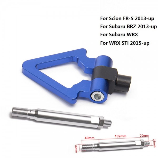 картинка Буксировочный крюк "Стрелка" для Subaru WRX, синий магазин  StreetTuning 