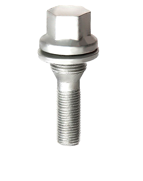 картинка Колесный болт Starleks M12x1.25 пресс-шайба, ключ 19 мм, резьба 40 мм дакромет магазин  StreetTuning 