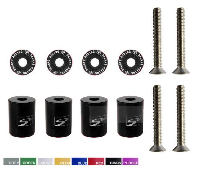 картинка Проставки под капот Epman, черные магазин  StreetTuning 