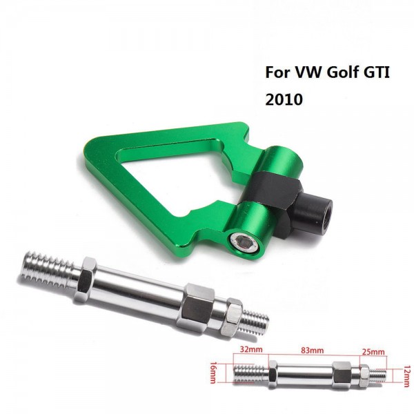 картинка Буксировочный крюк "Стрелка" для VW Golf GTI 2010 , зеленый магазин  StreetTuning 